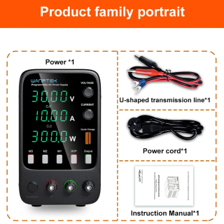 Фото - Лабораторний блок живлення 120В, 3А, APS1203H