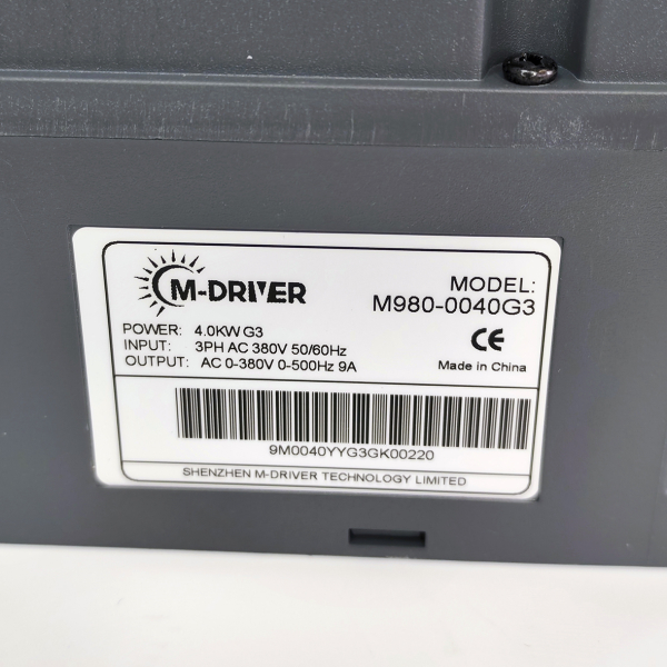 Фото - Частотний перетворювач 380В 3фази векторний 4.0KW M-Driver 980 з класом захисту IP66