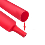 Термоусаджувальна трубка червона діаметром 6.0мм усадка 2:1