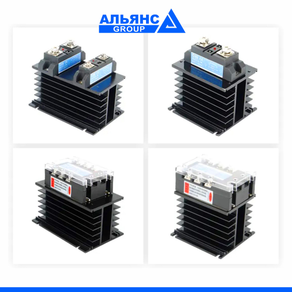 Фото - SSR реле 3 фази FCGT3-F80DA, 80А, DC-AC