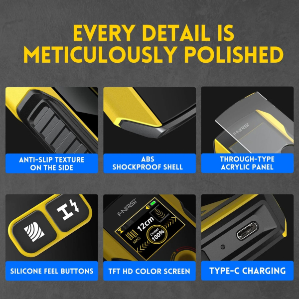 Фото - FNIRSI WD-02 детектор металу та проводки