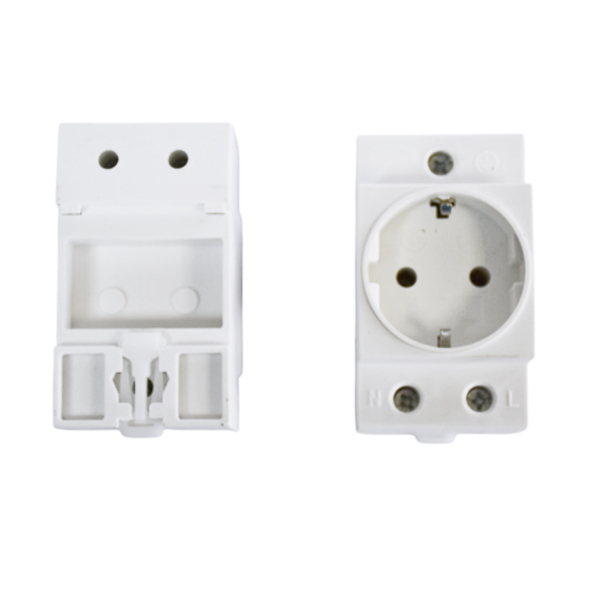 Фото - Розетка на DIN рейку EU 220V, 16А IP20