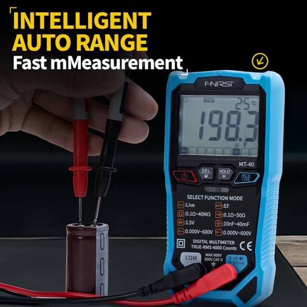 Фото - Fnirsi MT-40 інтелектуальний цифровий мультиметр, True RMS