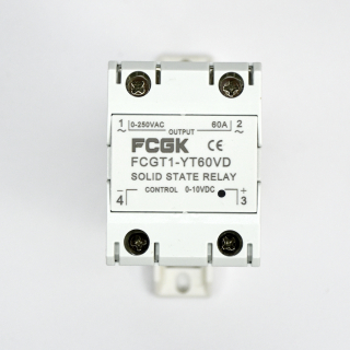 Фото - SSR регулятор потужності 1фаза  FCGT1-YT60VD, 60А, DC-AC (86540)