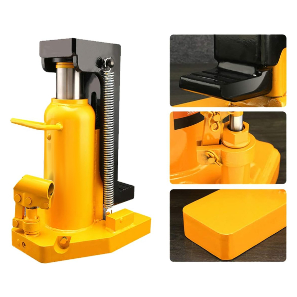 Фото - Домкрат гідравлічний низького захвату з лапою MHC-5RS в/п 10тн./5тн.