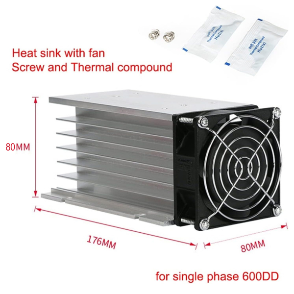 Фото - Радіатор 3-L з термопастою (60А-100А)