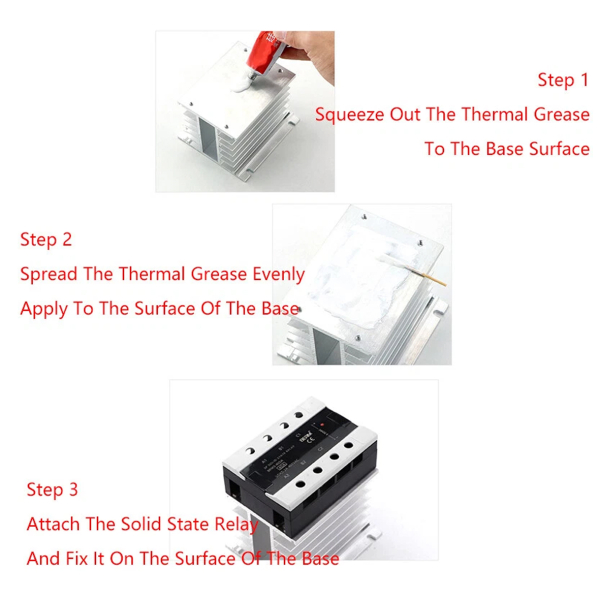 Фото - Радіатор 3-XXL з гвинтами та термопастою (120А-200А) під вентилятор 120х120мм