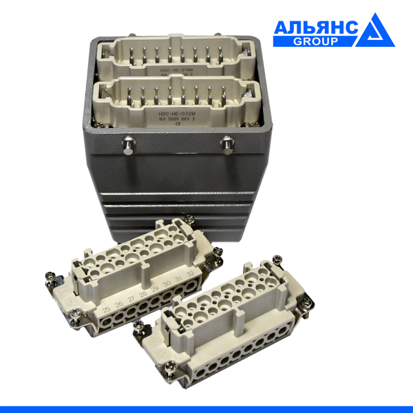 Фото - Роз&#039;єм 32 контакти, 16А/500В
