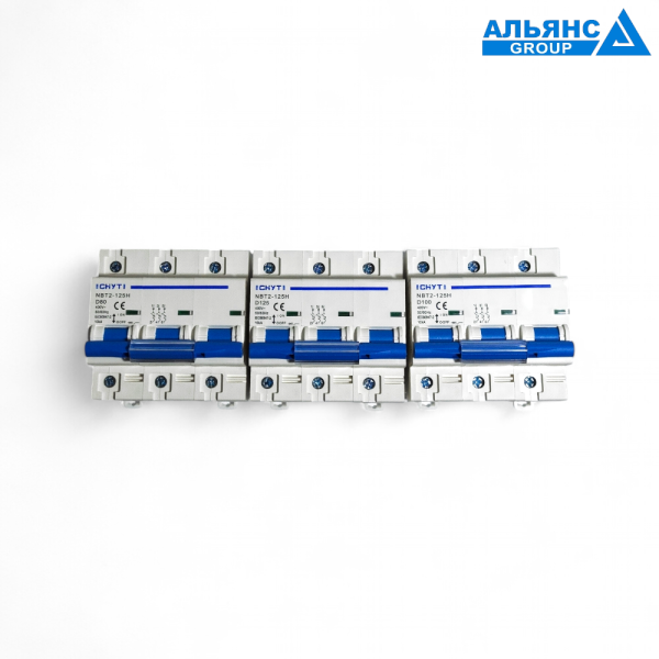 Фото - Автоматичний вимикач 3 полюса 100А CHYT NBT2-125