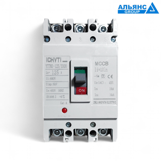 Фото - Автоматичний вимикач 3 полюса YTTM1-125 125А CHYT