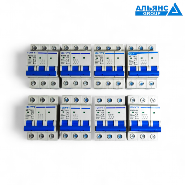 Фото - Автоматичний вимикач 3 полюса 50А CHYT NBT1-63
