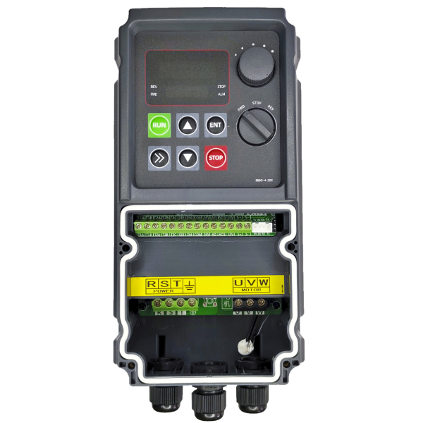 Фото - Частотний перетворювач 380В 3фази векторний 2.2KW M-Driver 980 з класом захисту IP66