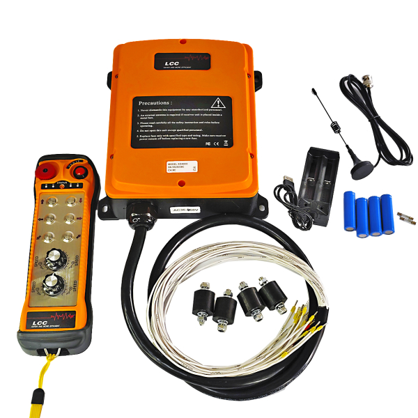 Фото - Комплект радіокерування краном XDA600 (6 кнопок одинарних + 2 потенціометри швидкості 0-10V) AC36-460V