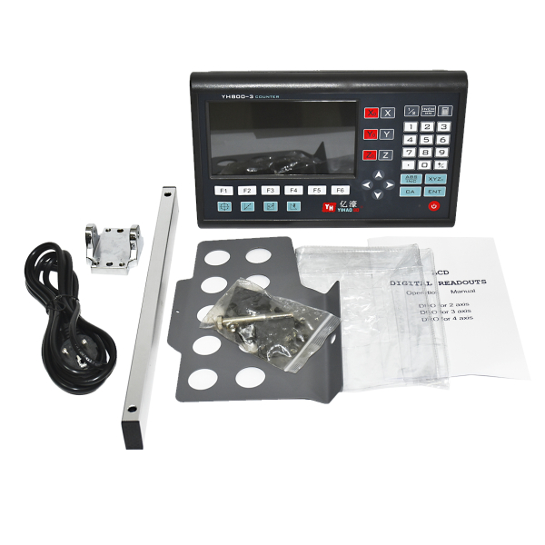 Фото - Система цифрової індикації УЦИ, 3коорд. YH800 LCD, 7" дисплей, 0.1μm - 10μm, пластик корп.