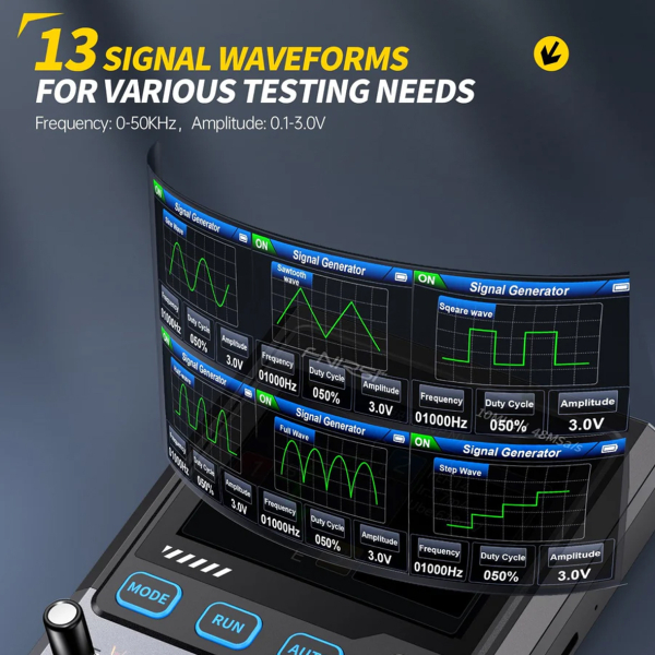 Фото - FNIRSI DSO-TC4, тестер електр. компонентів / портативний осцилограф 10 МГц / генератор сигналів