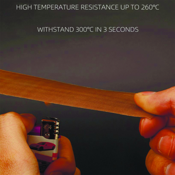 Фото - Стрічка ізоляційна PTFE 19мм х 0,13мм коричн.