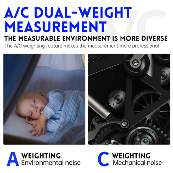 Фото - FNIRSI FDM02 цифровий шумомір/звукометр