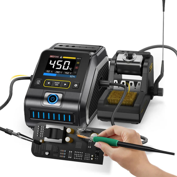 Фото - FNIRSI DWS-200 + F210 + F245 макс.комплект 9 жал паяльна станція