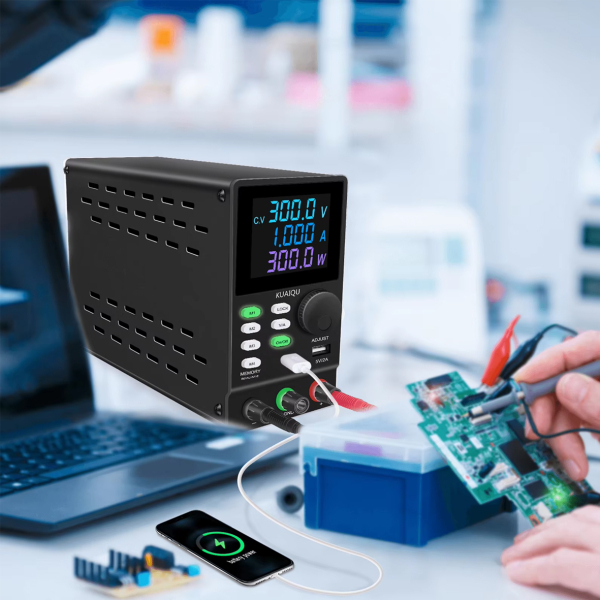 Фото - Блок живлення лабораторний SPPS1203D 360Ватт (0-120Вольт х 0-3Ампер)