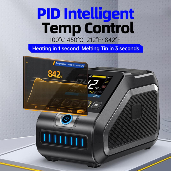 Фото - FNIRSI DWS-200 + F210 + 3 жала паяльна станція