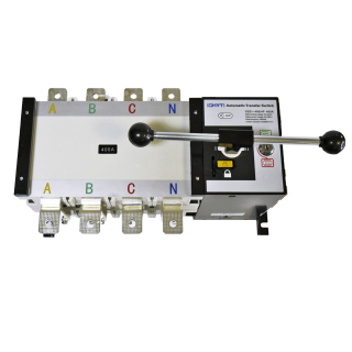 Фото - Автоматичний перемикач джерела живлення LW4R-400 4 полюси 400А 400VAC CHYT