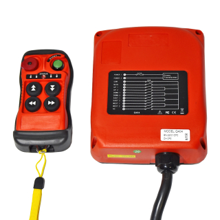 Фото - Комплект радіокерування краном Q404 (4 подв. кнопки) DC12-24V