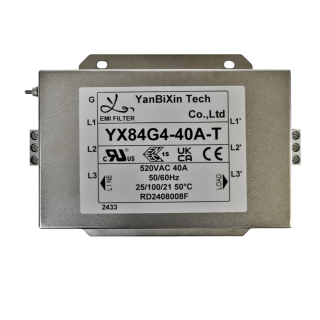 Фото - Фільтр ВЧ EMI 250/440VAC YX84G4-40A-T
