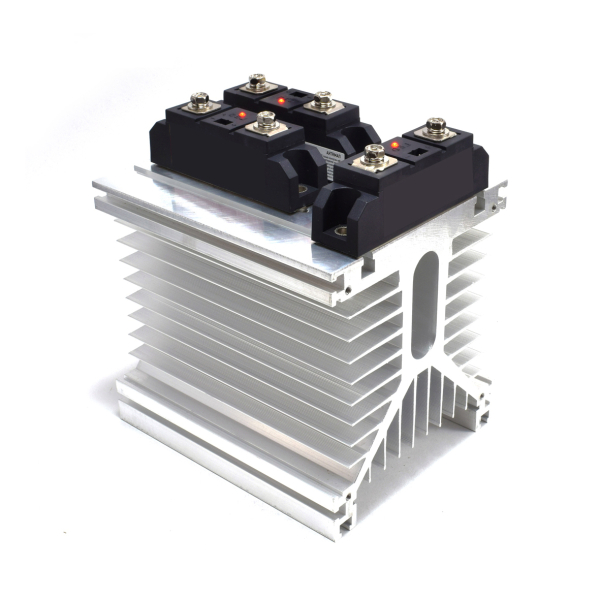 Фото - Радіатор 3-XXL з гвинтами та термопастою (120А-200А) під вентилятор 120х120мм