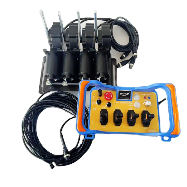 Фото - Комплект радіоуправління пропорційний з сервоприводами (4 джойстики + 1) DC 12-24V