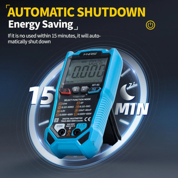 Фото - Fnirsi MT-40 інтелектуальний цифровий мультиметр, True RMS
