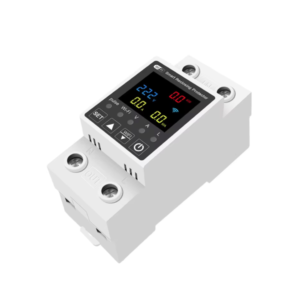 Фото - Лічильник електроенергії 1ф 63а  WiFi Smart ECO з розмикачем кольоров. дисплей