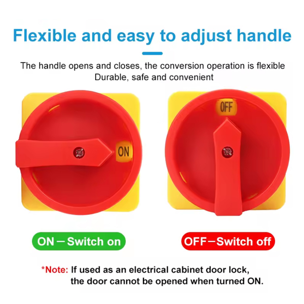 Фото - Кулачковий перемикач 3 полюси 100А 380В