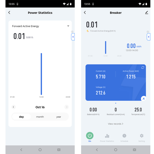 Фото - Лічильник електроенергії 1ф 63а  WiFi Smart ECO з розмикачем кольоров. дисплей