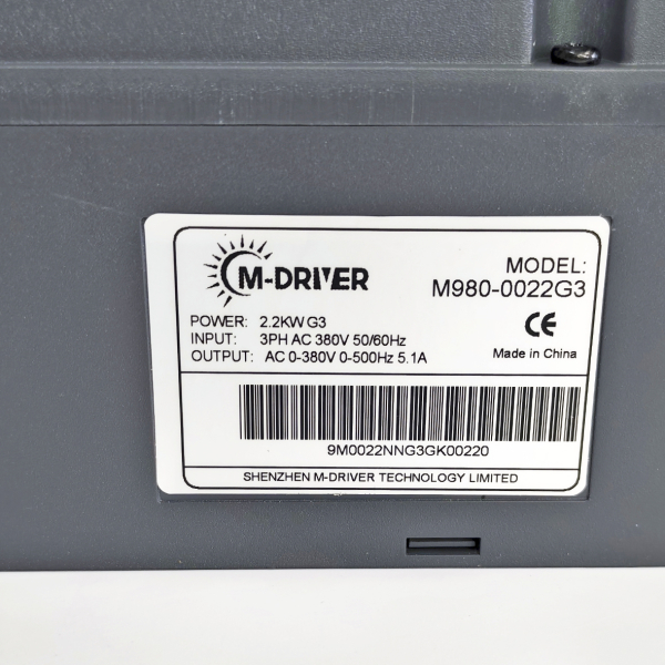 Фото - Частотний перетворювач 380В 3фази векторний 2.2KW M-Driver 980 з класом захисту IP66