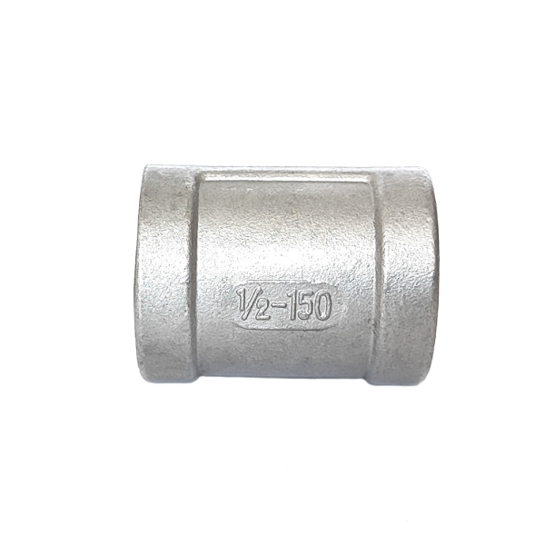 Фото - Муфта, н/ж SS304, внутрішня-внутрішня різьба G1/2F-G1/2F