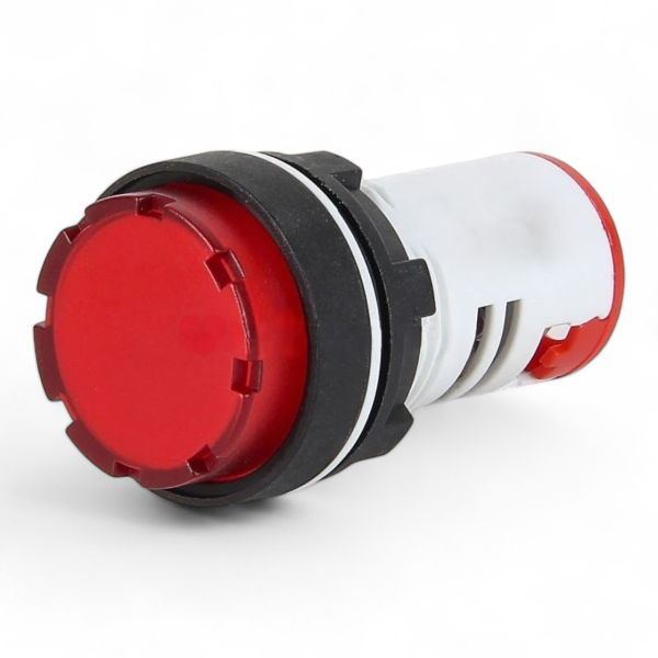 Фото - Лампа індикатор AD16-22ES червона 24VAC/DC