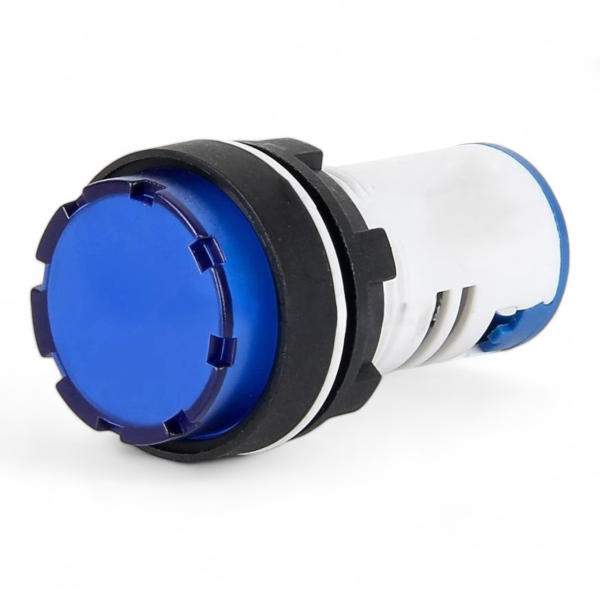 Фото - Лампа індикатор AD16-22ES блакитна 24VAC/DC