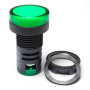 Лампа індикатор AD16-22DS зелена 12VAC/DC