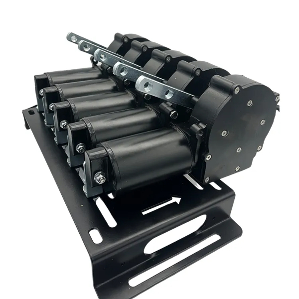 Фото - Комплект радіоуправління пропорційний з сервоприводами (5 джойстиків + 1) DC 12-24V