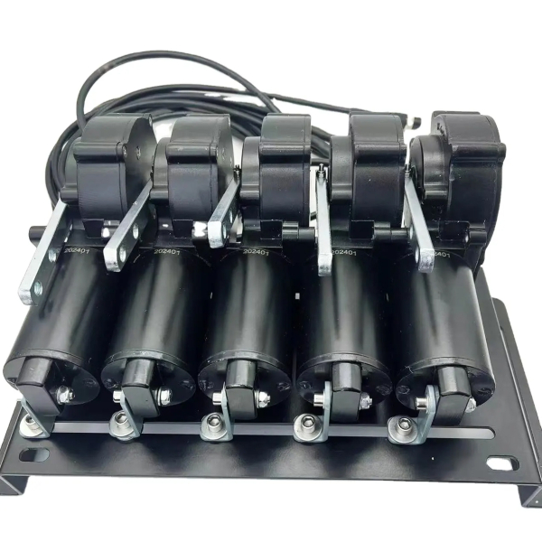 Фото - Комплект радіоуправління пропорційний з сервоприводами (5 джойстиків + 1) DC 12-24V