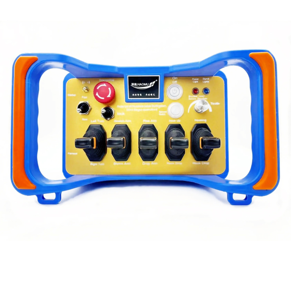 Фото - Комплект радіоуправління пропорційний з сервоприводами (5 джойстиків + 1) DC 12-24V