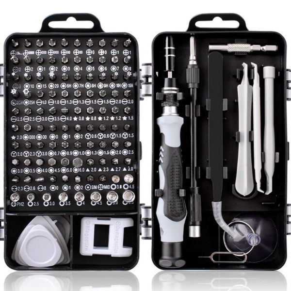 Фото - Набір викруток та біт 115 од. в 1