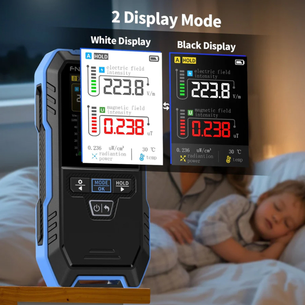 Фото - FNIRSI ERD-10 вимірювач електричного поля / магнітного поля / радіочастотної потужності