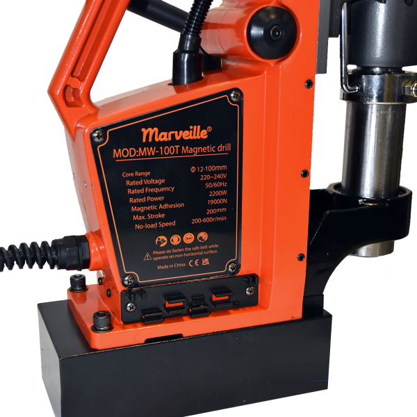 Фото - Дриль на магнітній підошві MW-100T 2200W