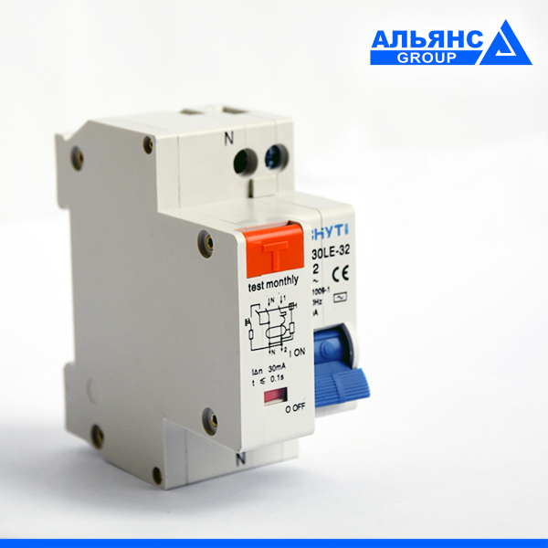 Фото - Диференціальний автоматичний вимикач 32А DZ30LE-32