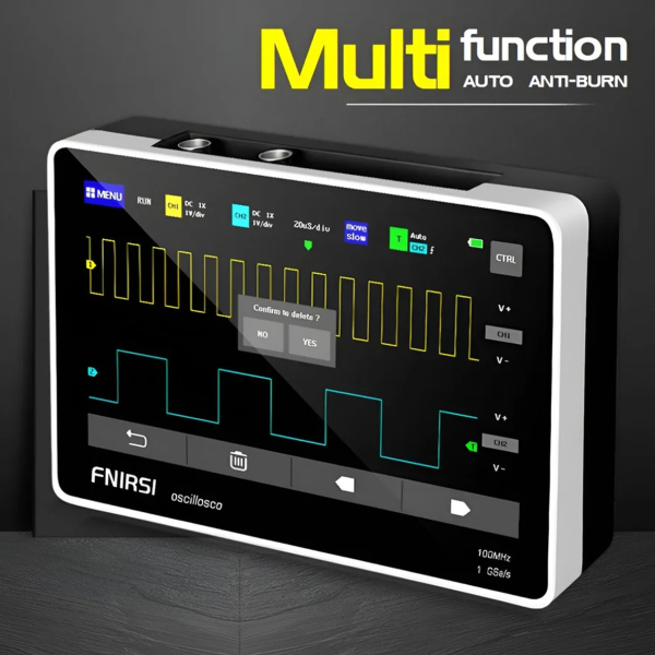 Фото - FNIRSI-1013D осцилограф + зонд P4100