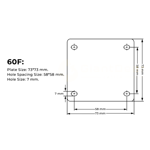 Фото - Колесо GIDGD-60F