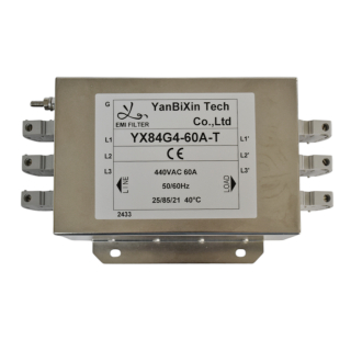 Фото - Фільтр ВЧ EMI 250/440VAC YX84G4-60A-T