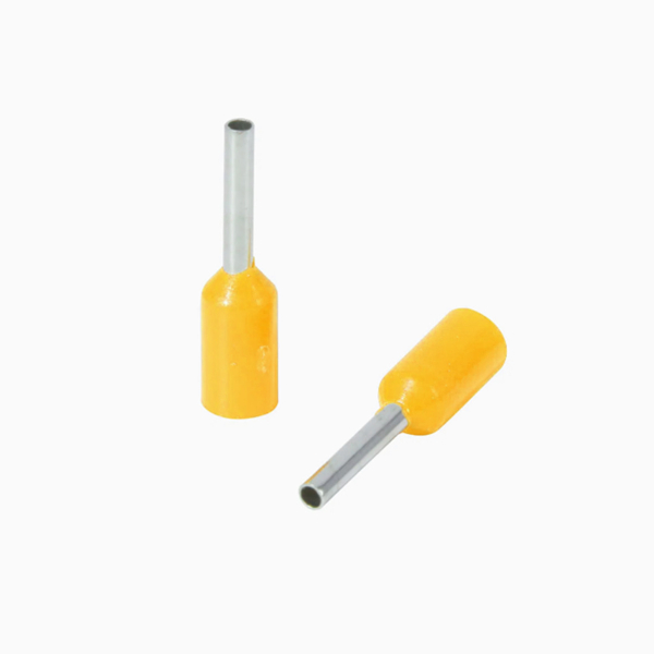 Фото - Кабельний наконечник трубчастий 2,5мм² E2508 (черный уп. - 100шт)