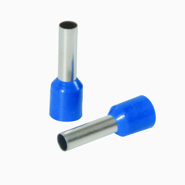 Фото - Кабельний наконечник трубчастий 4мм² E4018 (блакитний уп. - 100шт)